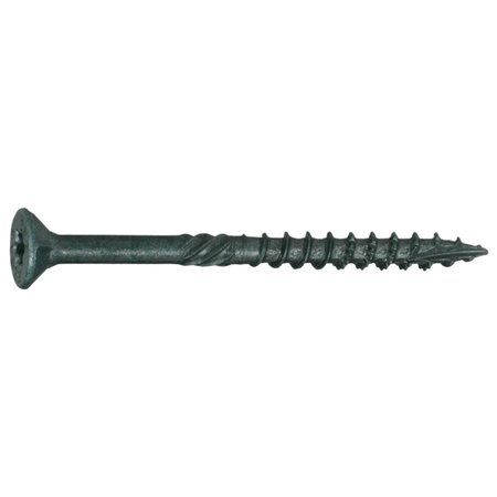 SABERDRIVE Deck Screw, #9 x 2-1/4 in, Steel, Flat Head, Torx Drive, 119 PK 50234